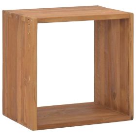 Bedside Cabinet 15.7"x11.8"x15.7" Solid Teak Wood